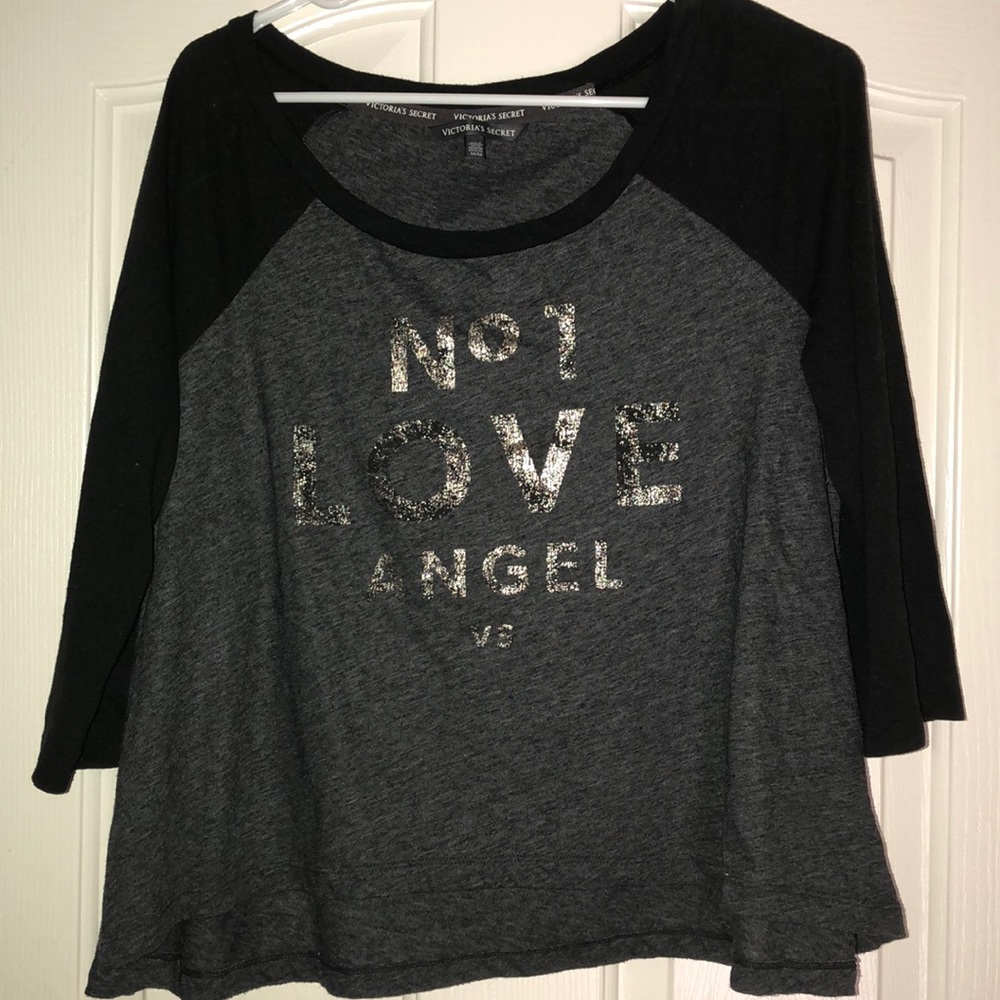 VS Victoria Secret baseball tee